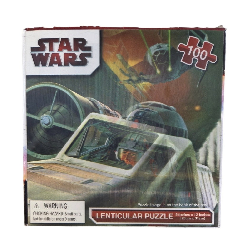 Cardinal Star Wars 100 Piece 3D Lenticular Jigsaw Puzzle